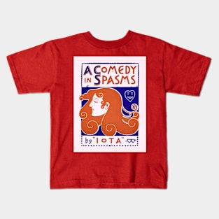 A Comedy in Spasms Face ART Kids T-Shirt